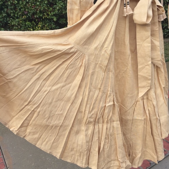 🌿 Spell Bella Gown Caramel • Size Small • NWT - Picture 10 of 10